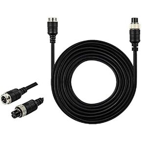 Fookoo 15 Meters/50FT 4-Pin Extended Cable for Cameras, Suits for All Fookoo Wired Backup Camera System Kits