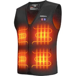KEMIMOTO Heated Vest for Men, Warming Vest, Heated Hunting Vest, BATTERY NOT INCLUDED, Electric Heated Vest
