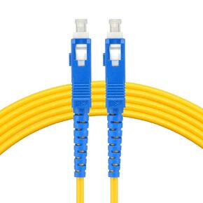 uxcell Fiber Cable,3 Meters 10Ft SC to SC 9/125 Single-Mode Fiber Optic Cable Jumper Optical Patch Cord SC-SC