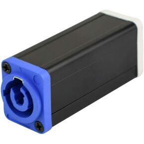 Toronce PowerCON NAC3MM-1 NAC3MPA-1 to NAC3MPB-1 AC Power Coupler 20A(Blue-Gray_2Pack)