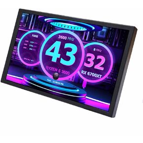 VSDISPLAY 8 Inch Small Mini LCD Monitor 1280x800 IPS Screen Display for PC Case DIY Building/Laptop/Computer with Mini HD-MI Video Input