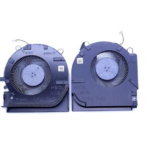Replacement New Laptop CPU + GPU Cooling Fan for HP Victus 16-D 16-E 16-e0011ns TPN-Q263 80W (Not 60W) Series M75725-001 M75727-001 NS75C06 80W 10.5H DC5V 0.6A Fan