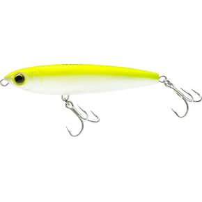 Yo-Zuri Hydro Pencil, Floating, 5 Inch, 125mm, Pearl Chartreuse Back