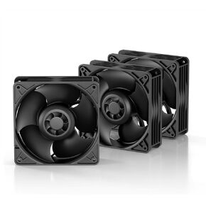 ARCTIC S12038-8K - 120x120x38 mm Server Fan, 800-8000 RPM, PWM Regulated, 4-Pin Connector, 12 V DC, Especially efficient, Black in Saudi Arabia