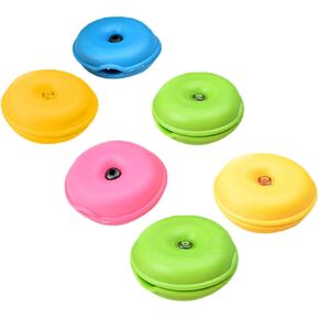 3 Pcs Wire Organizers for Cords Multi-Color Earplug Cable Phone Cord Organizer Twine Cable Manager Cord Reel Cable Winder Earbuds Turtle Headphone Hub Winding Multicolor