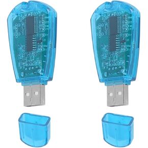 2Pcs SIM Card Adapter, SIM Card Reader Clone Cards Card Reader Writer Copy Clone Writer with CD for QQ/ICQ/MSM/PC Computer