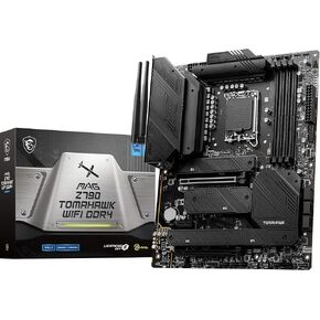 MSI MAG B760 Tomahawk WiFi Gaming Motherboard (Supports 12th/13th/14th Gen Intel Processors, LGA 1700, DDR5, PCIe 5.0, M.2, 2.5Gbps LAN, USB 3.2 Gen2, HDMI/DP, Wi-Fi 6E, Bluetooth 5.3, ATX)