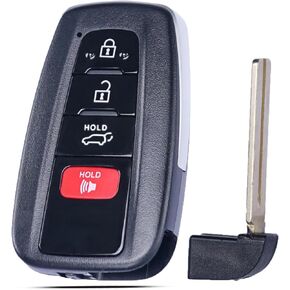 Smart Key Fob Replacement Fits for Toyota Highlander RAV4 2019 2020 2021 2022 Keyless Entry Remote Control FCC ID:HYQ14FBC Board: 231451-0351 G PN:8990H-0E020 8990H-0R030 314MHz 4 Button