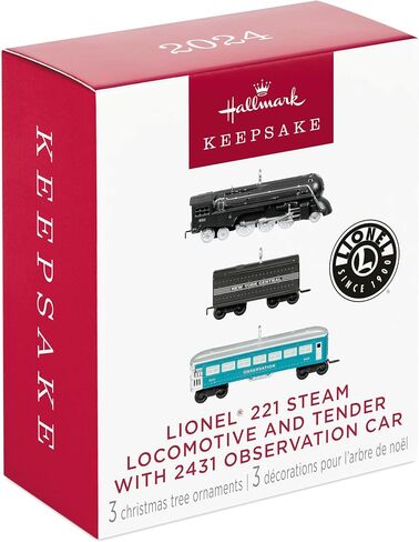 Hallmark Keepsake Christmas Ornament 2024, Lionel Union Pacific Husky Stack, Metal, Gifts for Train Lovers in Kuwait