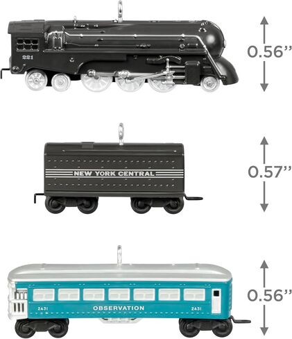 Hallmark Keepsake Christmas Ornament 2024, Lionel Union Pacific Husky Stack, Metal, Gifts for Train Lovers in Kuwait