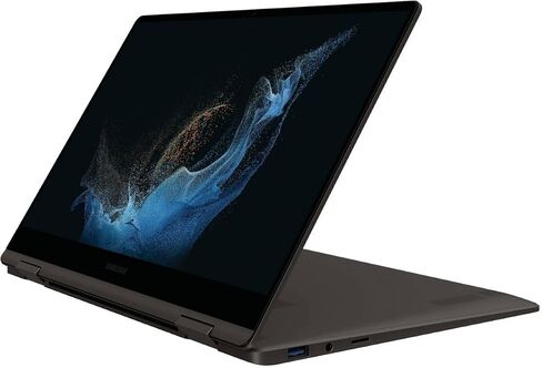 SAMSUNG Galaxy Book2 360 شاشة 13.3 بوصة تعمل باللمس كمبيوتر محمول Intel الجيل الثاني عشر Core i5 8GB ذاكرة 256GB SSD - جرافيت (متجدد) in Saudi Arabia