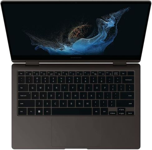 SAMSUNG Galaxy Book2 360 شاشة 13.3 بوصة تعمل باللمس كمبيوتر محمول Intel الجيل الثاني عشر Core i5 8GB ذاكرة 256GB SSD - جرافيت (متجدد) in Saudi Arabia