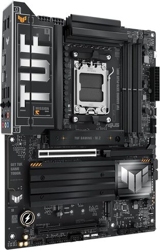 ASUS TUF Gaming X870-PLUS WiFi AMD AM5 X870 ATX Motherboard, 16+2+1, 80A SPS Power Stages, DDR5, PCIe 5.0 Ready, Four M.2 Slots, Wi-Fi 7, 2.5Gb LAN, HDMI, USB4® 40Gbps, SATA 6 Gbps, USB 20Gbps Type-C in Saudi Arabia