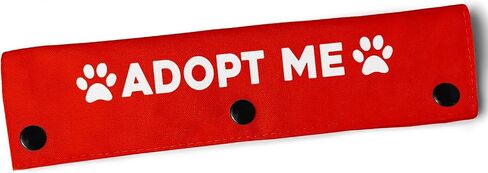 YROVWENQ Funny Dog Leash Red Wrap for Dog Ropes with Ignore Sign (Adopt Me) in Saudi Arabia