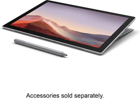 Microsoft Surface Pro 7+ - شاشة لمس 12.3 بوصة - الجيل الحادي عشر Intel Core i7 - ذاكرة 32 جيجا بايت - 1 تيرابايت SSD - Windows 10 Pro (أحدث طراز) - بلاتيني in Saudi Arabia