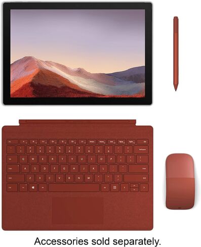 Microsoft Surface Pro 7+ - شاشة لمس 12.3 بوصة - الجيل الحادي عشر Intel Core i7 - ذاكرة 32 جيجا بايت - 1 تيرابايت SSD - Windows 10 Pro (أحدث طراز) - بلاتيني in Saudi Arabia
