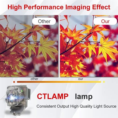 A+ Quality BL-FU245A Replacement Projector Lamp Bulb with Housing Compatible with OPTOMA HD39HDR GT1080HDR EH412 EH412ST in Saudi Arabia