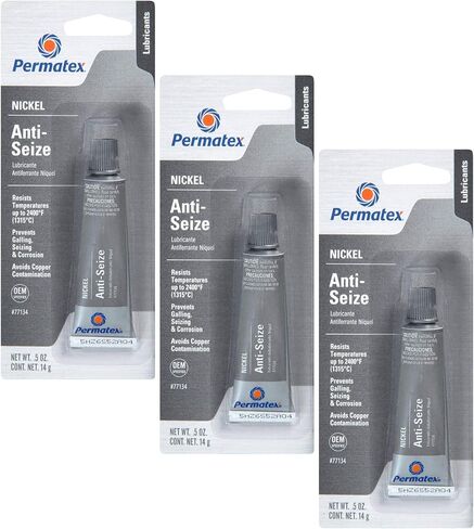 Permatex 77134 Nickel Anti-Seize Lubricant, 0.5 oz Tube -3 Pack in Saudi Arabia