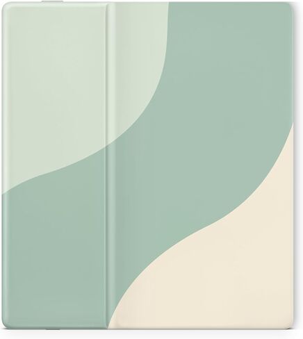 غلاف ملون بتصميم مبتذل لملصق Kindle Skin، غلاف أخضر وكريمي لملصقات Kindle، غلاف كامل من الفينيل الفاخر 3M لتغطية Kindle، ولجلد Kindle Wrap لـ (Kindle (الجيل العاشر، 2019)) in Kuwait