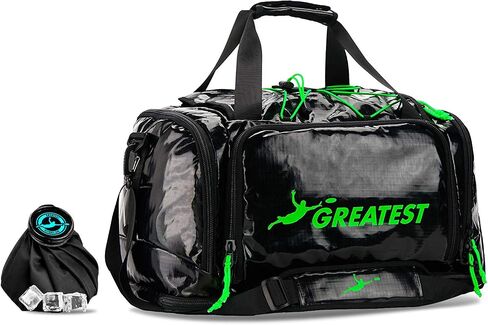 GREATEST Ultimate Bag 45 Liter - #1 World's Ultimate Frisbee Bag. Built in Insulated Cooler Compartment and Organization System. Also Perfect Sports Duffel Bag for Other Outdoor Sports - GREEN in Saudi Arabia