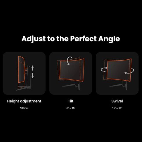 شاشة الألعاب المنحنية BenQ MOBIUZ EX3415R مقاس 34 بوصة 2K 1440p 144 هرتز 1 مللي ثانية مع جهاز تحكم عن بعد | IPS | HDRi | DCI-P3 | 1900R | محسن الألوان | Freesync Premium Pro | الارتفاع والدوران والإمالة | 2.1 قناة مع 5 وات فرعية | محور USB in Kuwait