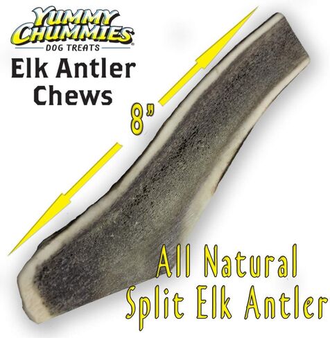 Elk Antler Chews 8 Inch Split 100% Elk Antler Dog Chews… in Saudi Arabia