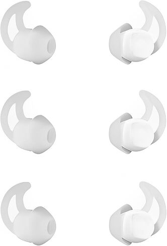 3 Pairs Silicone Replacement Earbud Tips Compatible with Bose QC20/QC30/SoundSport Free Headphone in Saudi Arabia