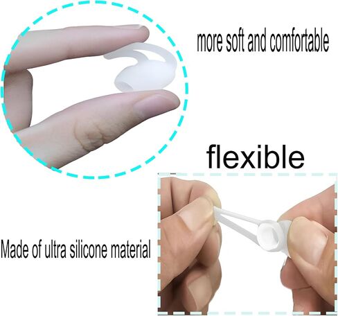 3 Pairs Silicone Replacement Earbud Tips Compatible with Bose QC20/QC30/SoundSport Free Headphone in Saudi Arabia
