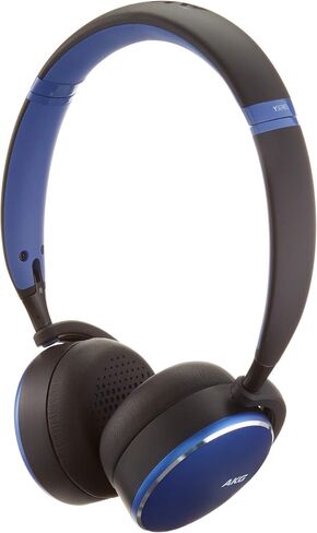 SAMSUNG AKG Y500 On-Ear Foldable Wireless Bluetooth Headphones- Blue (US Version) in Saudi Arabia