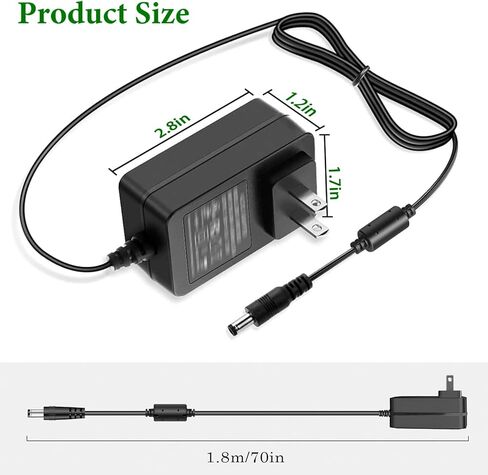 Gonine 24V 1A AC DC محول الطاقة شهادة UL، 110-240V AC إلى DC 24Volt مزود الطاقة لـ 24Vdc 500mA 600mA 750mA 800mA 1000mA 0-1000mA الأجهزة الإلكترونية المنزلية. in Kuwait