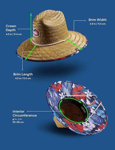 شركة Hemlock Hat Co. قبعات إنقاذ سفلية مطبوعة in Saudi Arabia