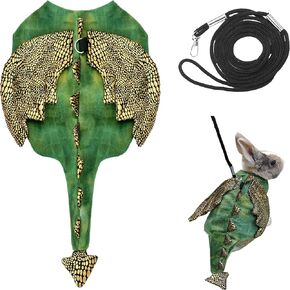 Small Animal Bunny Costume Pet Dinosaur Cosplay Rabbit Outfit Halloween Cute Clothes for Small Dog Cat Kitten Tiny Puppy Dog 2lb to 4lb