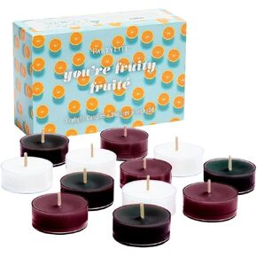 PartyLite 15-Piece Tealight Sampler, Fragranced Tea Light Candles Gift Set, Made in The USA (Tis The Season)