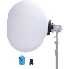 Parabolic Softbox, COLBOR BP45 45cm/17.7inch Quick Set up Quick Release Parabolic Softbox with Diffusers Honeycomb Grid for COLBOR CL60/CL100X/CL100 Series and Other Bowens Mount Light