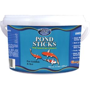 Omega One Pond Sticks, Floating, 1.1 lb x1