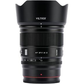 Viltrox 75mm F1.2 Pro Level Autofocus Lens, Compatible with Nikon Z-Mount APS-C Mirrorless Cameras Z30 Zfc Z50, Also Models Z7 Z6 Z5 Z6II Z7II Z8 Z9 Under APS-C Setting