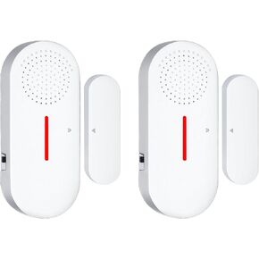 Door Window Alarm 110DB Door Alarms for Kids Safety, Wireless Sensor Door Window Burglar Alarm-Door Sensor Alarm for Home