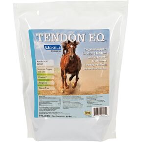 Uckele by SmartPak Tendon EQ™ Pellets | Horse Tendon Support, Horse Ligament Supplement for Healthy Connective Tissue, Antioxidant-Rich for Horses' Ligament Strength | 3.9 lb Bag