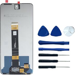 for TCL 50 XL Nxtpaper 5G Screen Replacement Kit T702M LCD Screen Display Touch Digitizer Assembly Replacement Black 6.78"