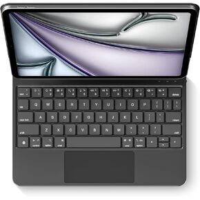 حافظة لوحة المفاتيح السحرية اللاسلكية لجهاز ابل ايباد الجيل العاشر 2022 10.9 بوصة A2696 A2777 A2757: لوحة تتبع ذكية متعددة اللمس، إضاءة خلفية RGB، أسود in Kuwait