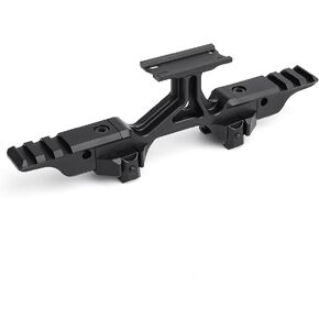 Holy Warrior Optic Mount Modular Lightweight Elevated Optical Mount For Red Dot Sight At 2.50" Centerline Height For T2/M5 Red Dot Sight and G33/G43 3X Magnifier Scope and PEQ/NGAL Laser Sight