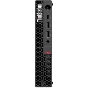 Lenovo ThinkStation P360 30FA001EUS Workstation - 1 x Intel Core i7 Dodeca-core (12 Core) i7-12700T 12th Gen 1.40 GHz - 16 GB DDR5 SDRAM RAM - 512 GB SSD - Tiny - Black