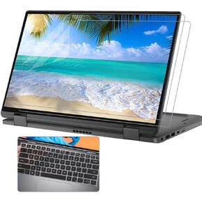 2 Pack Anti-Glare Screen Protector for 14'' Dell Inspiron 7420 7425 2-in-1 Laptop, with Dell Inspiron 14 inch 5410 5415 5420 5425 7000 7415 7420 7415 7420 7425 Keyboard Cover