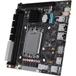 اللوحة الأم Q670 8-Bay NAS مناسبة لوحدة المعالجة المركزية من الجيل 12/13/14 | 3X M.2 NVMe | 8X SATA3.0 | 2X منفذ شبكة Intel 2.5G in Kuwait