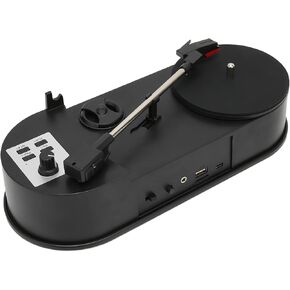 Turntable to MP3 Converter, Mini Record Player, to MP3 Converter, USB 2.0 Turntable Record Player Professional Turntable to MP3 Converter for Music Lovers