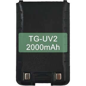 TG-UV2 Radio Battery 2000mAh Original Li-ion Battery Rechargeable DC7.2V for TG UV2 Two Way Radio