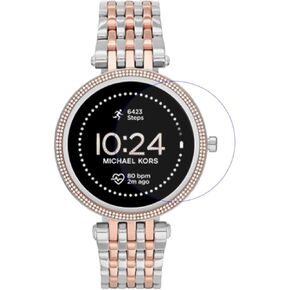 MOTONG For Michael Kors Women's Gen 5E Darci Screen Protector - Tempered Glass Screen Protectors For Michael Kors Women's Gen 5E Darci Watch,9 H Hardness,0.3mm Thickness,Made From Real Glass