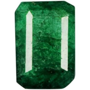 GEMHUB Sparkling Natural Green Emerald 2.75 Ct Oval Shaped Loose Gemstone with EGL Certified