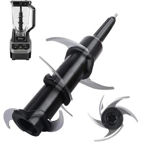 Replacement with Ninja Blender 6 Blade Compatible with Ninja Kitchen System 1100 Pitcher for Ninja 72 oz BL660C BL740 BL642 BL500C Blender Replacement Parts
