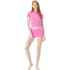 florence by mills Women's Bright Side Fitted Crew